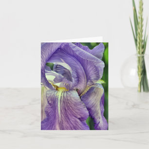 Carte pour notes - Iris