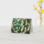 Carte pour notes japonais d'agave (Fleur jaune)