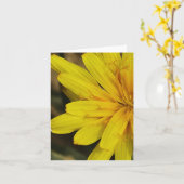 Carte pour notes jaune de fleur sauvage (2010) (Fleur jaune)