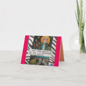 CARTE POUR NOTES-JE NE SAIS PAS COMMENT AGIR MON Â (Devant)