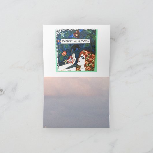 CARTE POUR NOTES-JE VOUDRAIS PLUTÔT REGRETTER LES  (Intérieur)