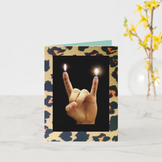 CARTE POUR NOTES-JOLI ANNIVERSAIRE (Fleur jaune)