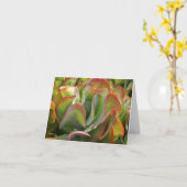 Carte pour notes Kalanchoe (Fleur jaune)