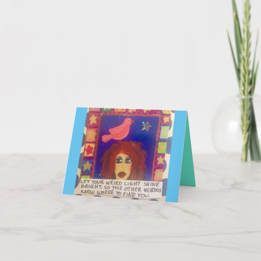 CARTE POUR NOTES-LAISSEZ LA LUMIÈRE DE VOTRE ÉMIRA (Devant)