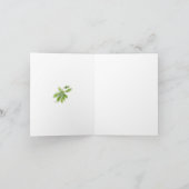 Carte pour notes médicinal d'ail de pavot (Intérieur)