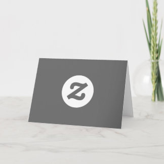 Carte pour notes Merci
