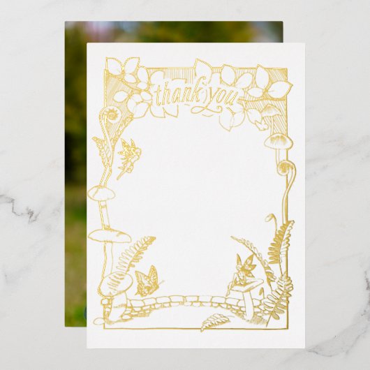 Carte pour notes Merci (Recto/Verso)