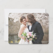 Carte pour notes MERCI PHOTO PLAT (Dos)