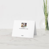 Carte pour notes mignon de vache (Dos)