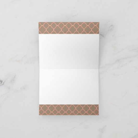 Carte pour notes monogramme (Intérieur)