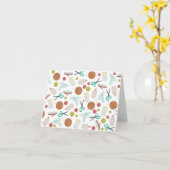 Carte pour notes Motif Arts & Artistes (Fleur jaune)