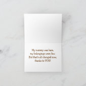 Carte pour notes nautique de Merci de baby shower (Intérieur)