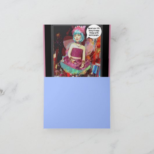 CARTE POUR NOTES-NOUS ÉTIONS AMIS DEPUIS SI LONGTE (Intérieur)