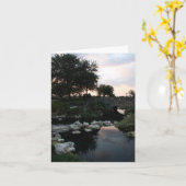 Carte pour notes pacifique (Fleur jaune)