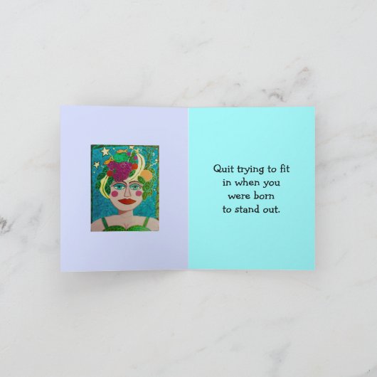 carte pour notes-PARFOIS IL FAUT JUSTE (Intérieur)