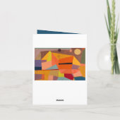 CARTE POUR NOTES : PAUL KLEE : JOYFUL MOUNTAIN PAY (Dos)