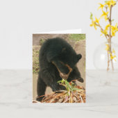 Carte pour notes PB1 de Bubu (Fleur jaune)