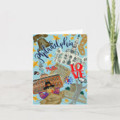 Carte pour notes Philadelphie (Devant)