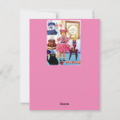 Carte pour notes plat (Dos)