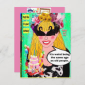 Carte pour notes plat (Devant / Derrière)