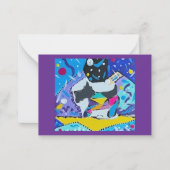 Carte pour notes plat (Devant)