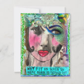 Carte pour notes plat (Devant)