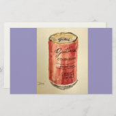 Carte pour notes plat de cacao (Devant / Derrière)