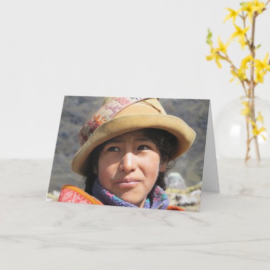 Carte pour notes Project Inti (Fleur jaune)