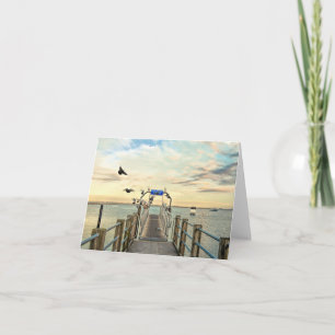 Carte pour notes - rampe Plymouth mA de bateau