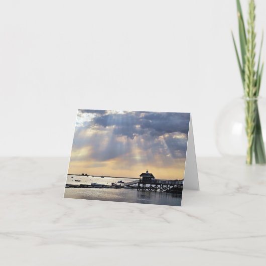 Carte pour notes - Rayons Sun (Devant)
