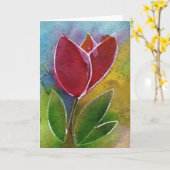 Carte pour notes RedBuddy (Fleur jaune)