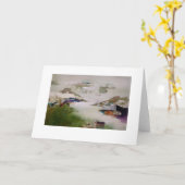 Carte pour notes rêveur d'été (Fleur jaune)