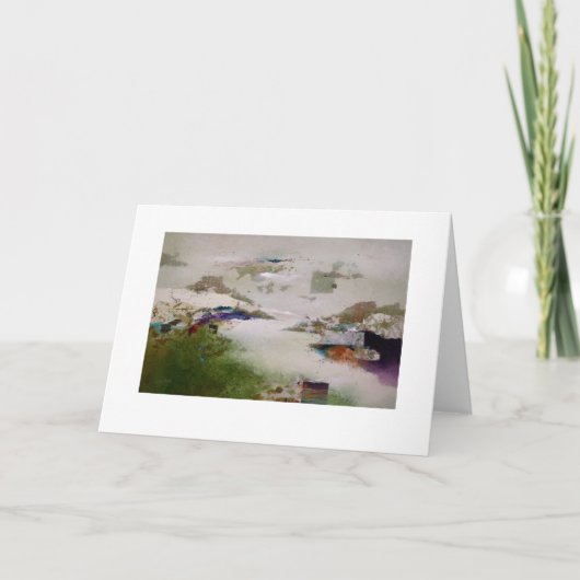 Carte pour notes rêveur d'été (Devant)