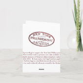 Carte pour notes Rhin Maidens (Dos)