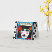 CARTE POUR NOTES-ROAD MOINS VOYAGÉ. (Fleur jaune)