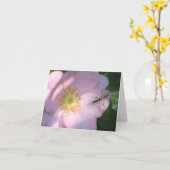 Carte pour notes Rose sauvage (Fleur jaune)