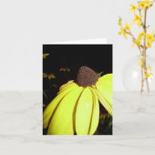 Carte pour notes Rudebekia (Fleur jaune)