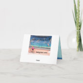 CARTE POUR NOTES-SI TOUT SEMBLE SOUS CONTRÔLE (Dos)