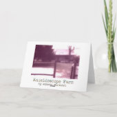 carte pour notes "Soeurs" (Dos)