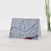 Carte pour notes Star Ski (Devant)