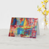 Carte pour notes suburbain de ruche (Fleur jaune)