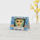 Carte pour notes - Suis-je parfait ? Mais j'essaie (Fleur jaune)