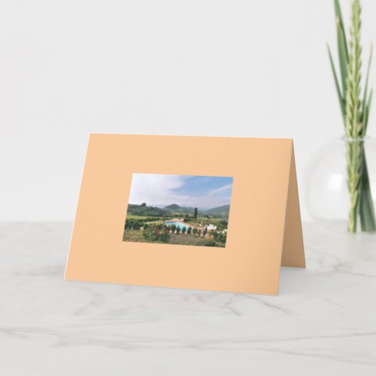 Carte pour notes toscan (Devant)