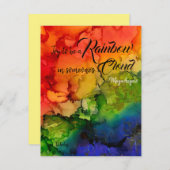 Carte pour notes toutes les occasions (Devant / Derrière)