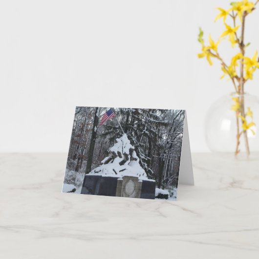 CARTE POUR NOTES USMC (Fleur jaune)