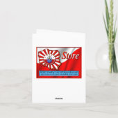 Carte pour notes Valentin en polonais (Dos)