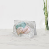 Carte pour notes - Verre de mer dans les pastels (Devant)