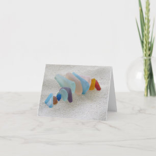 Carte pour notes - Verre de mer Kabob