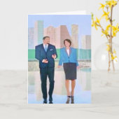 Carte pour notes (vide) (Fleur jaune)