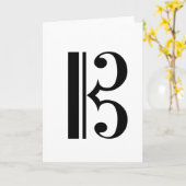 Carte pour notes vide de C-Clef (Fleur jaune)